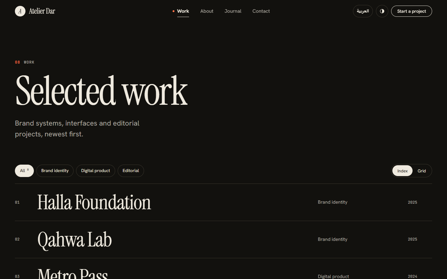 Work · Desktop · EN
